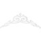 Ekena Millwork Pitch Baile Architectural Grade PVC Gable Pediment, 36"W x 13 1/2"H x 1"P (9/12) GPP036X014X100BAI - alternate 3